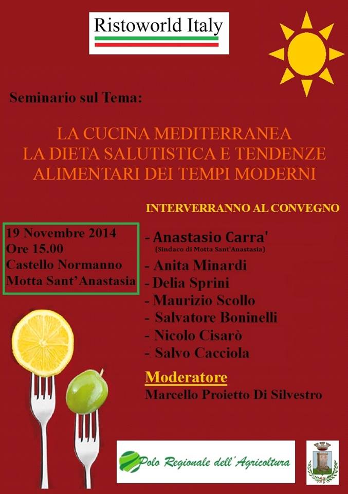 Successo a Motta Sant’Anastasia per il Seminario su Cucina Mediterranea e Tendenze Alimentari Moderne